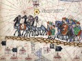 thumbnail Catalan Atlas, detail: Marco Polo's caravan leaving for the Indies