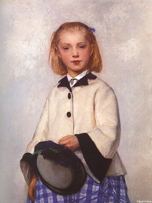 puzzle model The Artist's Daughter Louise Anker