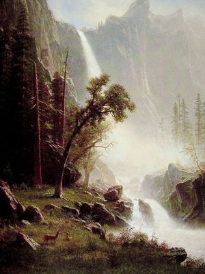 puzzle model Bridal Veil Falls, Yosemite
