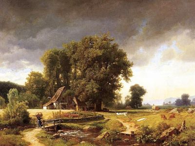 puzzle model Westphalian Landscape