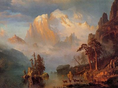 puzzle model Rocky Mountains