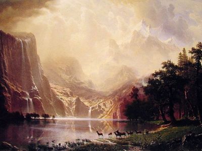 puzzle model Among the Sierra Nevada Mountains
