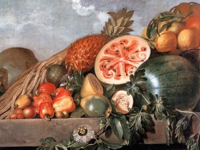 puzzle model Pineapple, watermelons and other fruits (Brazilian fruits)