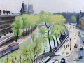 thumbnail Quai des Grands-Augustins at Paris, in Spring