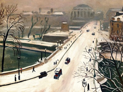 puzzle model The Pont Neuf in the Snow