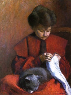 puzzle model The Artist's Mother