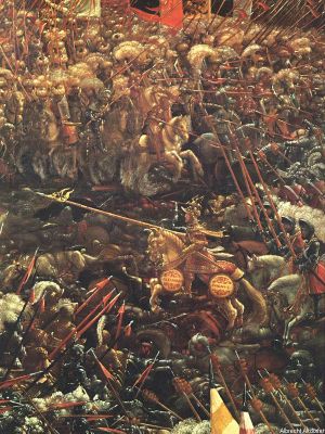 puzzle model The Battle Of Alexander Against Darius (detail)