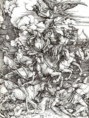 puzzle model The Four Horsemen of the Apocalypse