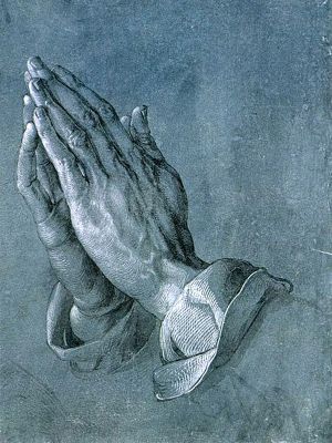 puzzle model Praying Hands