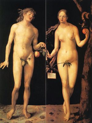 puzzle model Adam and Eve