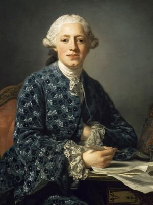 puzzle model Portrait of Baron Thure Leonard Klinckowström