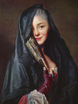 puzzle model The Lady with the Veil (the Artist's Wife)