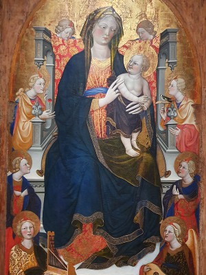 puzzle model The Virgin with Child and Angels Musicians