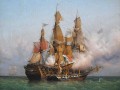 thumbnail Fight between the French Confiance (Surcouf) and the Kent