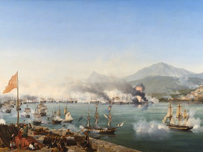 puzzle model Battle of Navarino (1827)