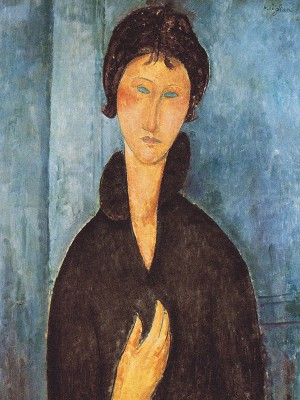 puzzle model Woman with Blue Eyes