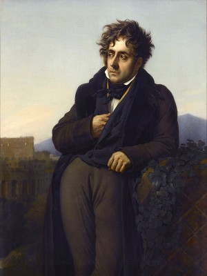 puzzle model Chateaubriand Meditating on the Ruins of Rome