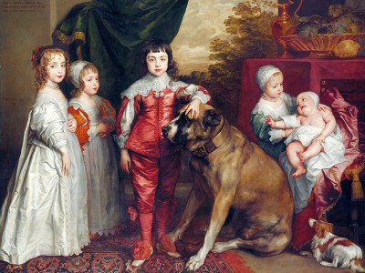 puzzle model Five Eldest Children of Charles I