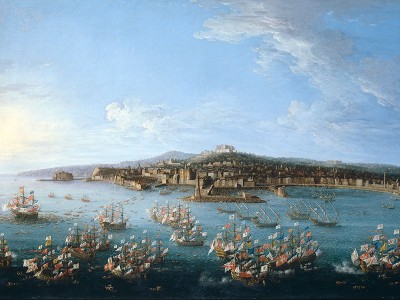 puzzle model Carlos III Leaving the Port of Naples