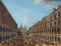 thumbnail Procession in the Courtyard of the Ducal Palace, Venice