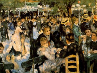 puzzle model Dance at Le Moulin de La Galette