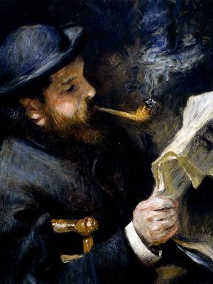 puzzle model Claude Monet Reading A Newspaper
