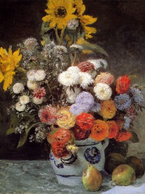 puzzle model Mixed Flower in an Earthware Pot