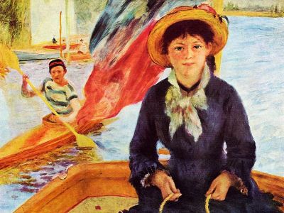 puzzle model Canoeing (Young Girl in a Boat)