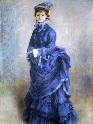 puzzle model La Parisienne ("The Blue Lady")
