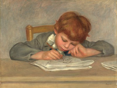 puzzle model The Artist's Son, Jean, Drawing