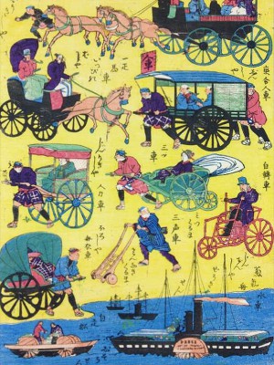 puzzle model Collection of Fashionable Carriages