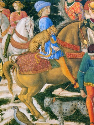 puzzle model Chapel of the Magi, detail : Giuliano de Medici