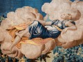 thumbnail Zéphyr enlevant Psyché, détail de Psyché sur le nuage (tapisserie)