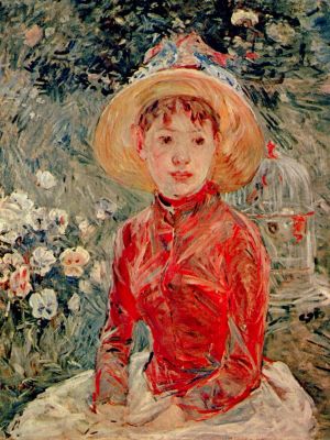 puzzle model Young Girl with Cage