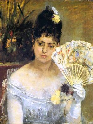puzzle model Lady with a Fan