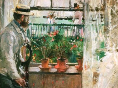 puzzle model Eugène Manet on the Isle of Wight