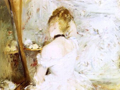 puzzle model Young Woman At Her Toilet