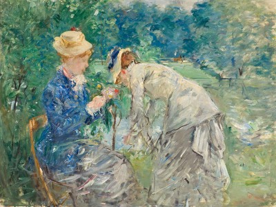 puzzle model In the Bois de Boulogne