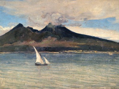 puzzle model Il Vesuvio