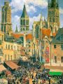 thumbnail The Old Market and the Rue de l'Epicerie in Rouen