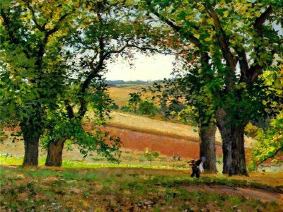 puzzle model Chestnut Trees at Osny