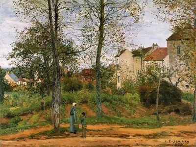 puzzle model Landscape near Louveciennes