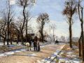 thumbnail Route de Versailles, Louveciennes, Winter Sun and Snow