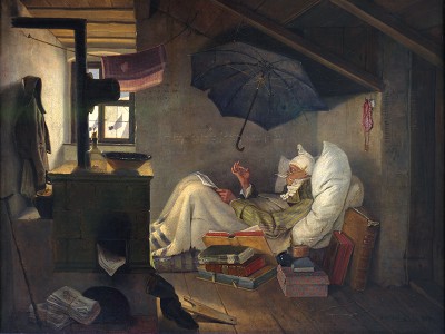 puzzle model The Poor Poet