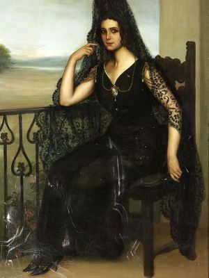 puzzle model Femme espagnole