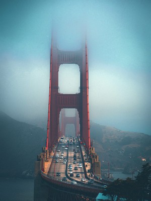 puzzle model San Francisco Bridge