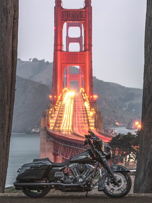 puzzle model Harley and San Francisco Bridge