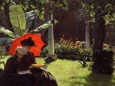 puzzle model Après-midi dans le jardin du musée de Cluny