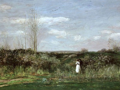 puzzle model Spring Landscape