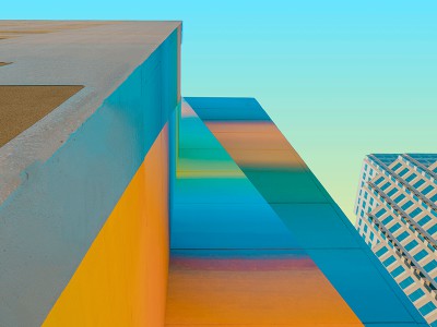 puzzle model Yellow architecture